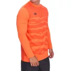 Outfitter OCEAN FABRICS Tahi férfi Goalkeeper Jersey, Moisture-wicking és quick-drying, hosszú-sleeved soccer Ing, OUT-M-1033-OTW in narancssárga vagy zöld Méret: L