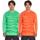 Outfitter OCEAN FABRICS Tahi férfi Goalkeeper Jersey, Moisture-wicking és quick-drying, hosszú-sleeved soccer Ing, OUT-M-1033-OTW in narancssárga vagy zöld Méret: L