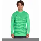 Outfitter OCEAN FABRICS Tahi férfi Goalkeeper Jersey, Moisture-wicking és quick-drying, hosszú-sleeved soccer Ing, OUT-M-1033-OTW in narancssárga vagy zöld Méret: M