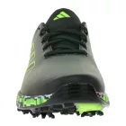 adidas ZG23 Fenntartható női golfcipő Lightstrike párnázással, sportcipő cserélhető szegecsekkel, IE2140 Fekete/Zöld Méret:37_1_3