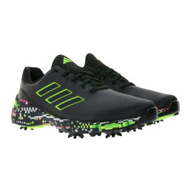   adidas ZG23 Sustainable női Golf Cipő  Lightstrike Cushioning, sport Cipő  Replaceable Cleats, IE2140 fekete/zöld Méret: 41_1_3