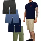 U.S. POLO ASSN. férfi Leisure Cargo Sort Rövidnadrág, Lightweight Leisure Sort Rövidnadrág  U.S. Polo Embroidery, 143 68147 52661 in Khaki, kék, bézs, vagy szürke Méret: M