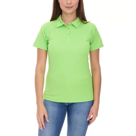ELEVATE Ottawa női Polo Ing, Sport Polo Ing, Pique kötött, Cool Fit, 220 g/m², 39083 in zöld, Navy, fehér, vagy fekete Méret: XS