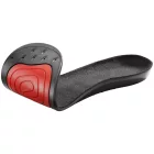 SoleFoot Insoles Hi-Performance Shoe Insoles fekete Deluxe Edition fekete/piros for everyday wear, work, vagy sport Méret: 36_38