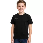 3 db-os PUMA TeamGoal 23 Alkalmi Gyerek Sportpóló Fiúknak és Lányoknak, Pamut Póló Logó Hímzéssel, 656709, Fekete vagy Sárga Méret:116