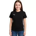 3 db-os PUMA TeamGoal 23 Alkalmi Gyerek Sportpóló Fiúknak és Lányoknak, Pamut Póló Logó Hímzéssel, 656709, Fekete vagy Sárga Méret:116