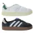 adidas Puffylette férfi Cipő  PrimaLoft szigetelés, víz-Repellent alacsony-Top edzőcipő edző cipő, Samba vagy Stan Smith, fekete/barna vagy fehér/zöld Méret: 43