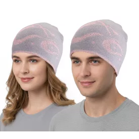   OrangeCountyChoppers sapka, cozy sapka  motorcycle motif, winter sapka, fan merchandise, 4052OCC, szürke/rózsaszín Méret: N