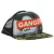 Baseball sapka  "GANSTA" lettering. Camouflage trucker sapka  mesh insert. zöld/Khaki/piros/szürke/fehér. Méret: N