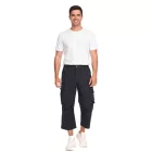 NORTHERN COUNTRY férfi Work Nadrág, Cordura-Reinforced Workwear, DIY Nadrág, 7/8 Nadrág, 78296434 fekete Méret: 46