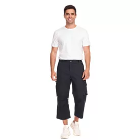   NORTHERN COUNTRY férfi Work Nadrág, Cordura-Reinforced Workwear, DIY Nadrág, 7/8 Nadrág, 78296434 fekete Méret: 46