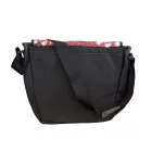 Tool fém szíj válltáska táska, oldal táska táska, stílusos laptop táska, 38 x 31 x 10 cm MB108193TOL0 fekete/Colorful Méret: N