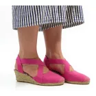 Citywalk magastalpú cipő női teli  szandál  Elastic szíj cipő 11007623 rózsaszín Méret: 37