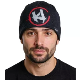   Killer Instinct sapka, cozy gaming sapka, stílusos kötött sapka, fan merchandise, KC230307RAR, fekete Méret: N
