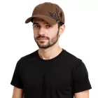 Unisex férfi női trucker sapka  the rock szíj "piros overáll Apparatus" baseball sapka  RJA Wing logo TC110825RJA barna Méret: N
