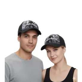  GOD OF WAR Unisex férfi női Trucker sapka  the Gaming Range. Baseball sapka  sziluett TC125186GCW0 fekete/szürke/fehér Méret: N