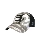 Eminem Unisex férfi női Trucker sapka  Logo Embroidery in Camouflage Look Baseball sapka TC102253EMM fekete/fehér/szürke Méret: N