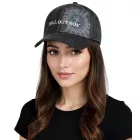 Fall Out Boy Uniszex Pop-Punk Trucker sapka hímzett logóval Baseball sapka TC104179FOB Fekete Méret:N