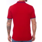 U.S. POLO ASSN. férfi Polo Ing, alap Ing, pamut Ing, nadrág-Sleeved Ing in sárga vagy piros  kék részletek Méret: XL