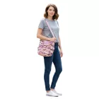 RAMONES Rock szíj válltáska táska  állítható szíj MB81358RAM Camouflage rózsaszín Méret: N