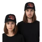 Unisex férfi női Peaked sapka  "My Chemical románc" Logo, Peaked sapka, alkalmi sapka, KC1012411MCR, fekete/piros Méret: N