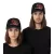 Unisex férfi női Peaked sapka  "My Chemical románc" Logo, Peaked sapka, alkalmi sapka, KC1012411MCR, fekete/piros Méret: N