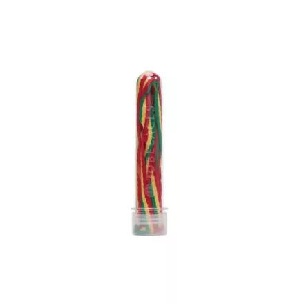 TubeLaces lapos cipőfűző, rasta - 90 cm