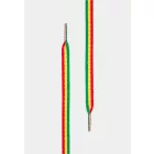 TubeLaces lapos cipőfűző, rasta - 90 cm