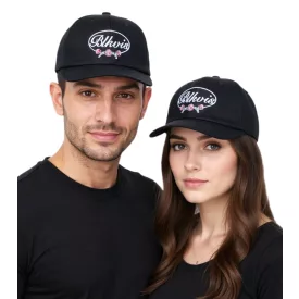 BLKVIS Script Roses sapka Sapkák fekete Méret: N