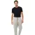 ROUGH. Nabe férfi Sweatpants  Logo Embroidery, szürke pamut nadrág Méret: S