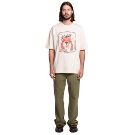   DWD Studioz Ipanema férfi Loose Fit Cargo nadrág, pamut farmer Nadrág, olivazöld zöld Méret: W36