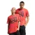European League of Football Helvetic Guards Unisex férfi női Jersey  "GUARDS 24" Print, piros sport Ing Méret: 3XL