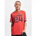 European League of Football Helvetic Guards Unisex férfi női Jersey  "GUARDS 24" Print, piros sport Ing Méret: 3XL