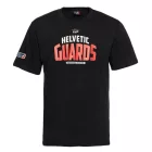 European League Of Football Helvetic Guards 1 póló fekete Méret: XS