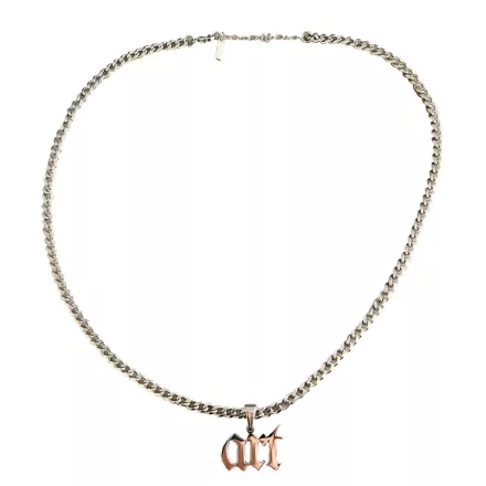 fainz art Unisex férfi női nemesacél nyaklánc ékszer Méret: 55_60_cm
