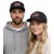 FOKUS x DEF Stílusos Snapback Racer Edition állítható snapback-kel fekete és piros színben Méret:N