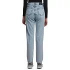 UNEFFECTED női Destroyed Straight Fit Farmer, Ice kék pamut Méret: 27.0