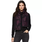 stílusos Roberto Cavalli sál for férfi és női, pure gyapjú, WOV06600003-02374, fekete/piros Méret: N