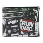 RUN DMC stílusos szíj pénztárca  Eye-Catching Gothic-stílus Motif LW112063DMC fekete/piros/fehér Méret: N