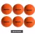 6-csomag SCOOP X-Treme Hockey Street Balls  Dimple Design, sport Equipment, NI266444 narancssárga Méret: N