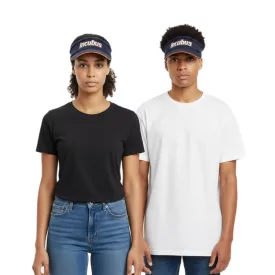   Incubes Unisex férfi női Visor sapka Rock szíj  hímzett Logo pamut sapka Fan sapka 8823INC sötét kék Méret: N