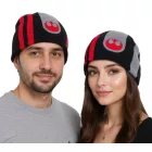 Star Wars Csillagok Háborúja The Force Awakens sapka kötött sapka Poe Dameron KC505009STW fekete/szürke/piros Méret: N