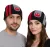 Star Wars Csillagok Háborúja The Force Awakens sapka kötött sapka Poe Dameron KC505009STW fekete/szürke/piros Méret: N