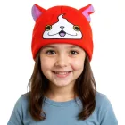Yo-kai óra karóra Jibanyan sapka gyerek kötött sapka  Ears KC472464YKW narancssárga/rózsaszín Méret: N