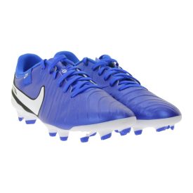   NIKE Phantom Tiempo Legend 10 Academy FG/MG Football csizma  párnázott belső talp, Studded csizma DV4337 400 sötét kék Méret: 46