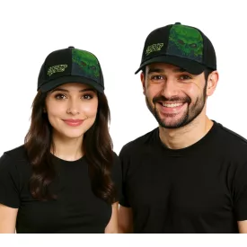   Shadow Fall Unisex férfi női Post-Hardcore szíj Trucker sapka Baseball sapka  hímzett Logo Fan sapka TC105708SHF fekete Méret: N