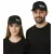 My Chemical románc Unisex férfi női sapka pamut sapka  Slightly Curved Brim Baseball sapka TC111925MCR fekete/fehér Méret: N
