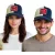 Eminem Unisex férfi női Trucker sapka  Logo Embroidery, stílusos Baseball sapka, Fan Merchandise, Navy/fehér Méret: N