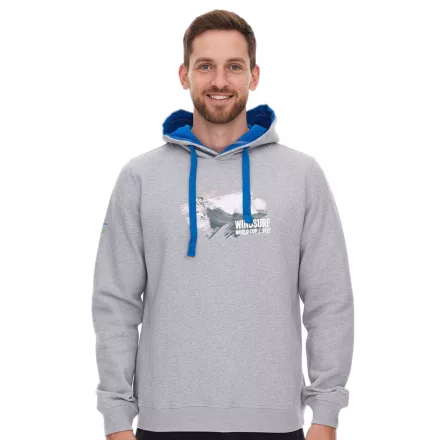 zöld SYLT "WINDSURF világ CUP SYLT" férfi hosszú-Sleeved pamut pulóver  Prints 0100-010 szürke Méret: M