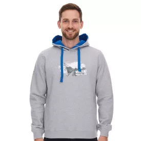   zöld SYLT "WINDSURF világ CUP SYLT" férfi hosszú-Sleeved pamut pulóver  Prints 0100-010 szürke Méret: S